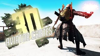 PlayerUnknown’s Battlegrounds - ОТКРЫЛ 30 "AVIATOR CRATES" в PUBG | ПУБГ | ПАБГ