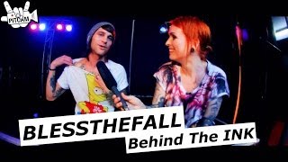 BLESSTHEFALL - Behind The Ink w/ Beau Bokan // PitCam.TV