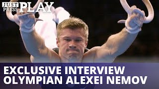 Interviewing an Olympian