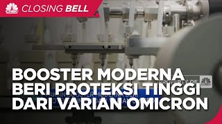 Vaksin Booster Moderna Beri Proteksi Tinggi Dari Varian Omicron