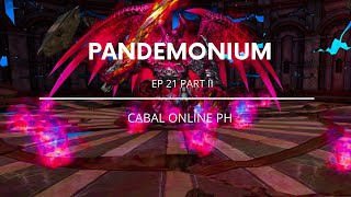 CABAL ONLINE PH ~ SOLO [Force Archer] ~ PANDEMONIUM (New Dungeon)