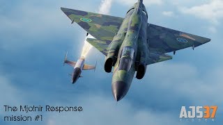 DCS World - AJS-37 Viggen - "The Mjolnir Response" миссия 1