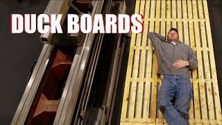 Wood vs Rubber Floor Mat Build - Shop Setup Anti Fatigue Mat
