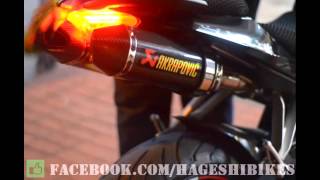 Benelli TNT600 Akrapovic full carbon half system exhaust