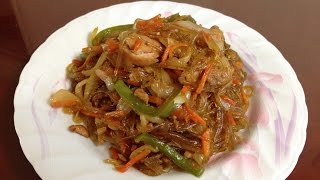#267-1 chicken japchae - 닭고기 잡채