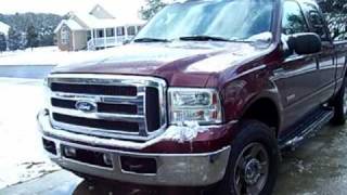 2005 F250 6.0 cold start