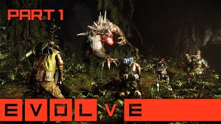 Evolve Gameplay: Part 1 - Trapper & ALPHA CODES!