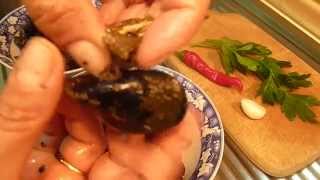 Как чистить Мидии Come Pulire e Preparare le Cozze