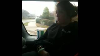 Cheyenne had to pee (: