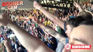 Arsenal Fans Take Over White Hart Lane