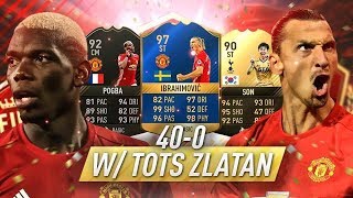 40-0 FUT CHAMPIONS GAMEPLAY RECAP WITH TOTS IBRAHIMOVIC