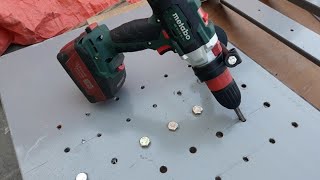 How to drilling and Tapping with Metabo GB 18 LTX CARDLESS