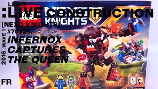 LEGO Live Construction : Nexo Knights' Infernox Captures the Queen [Français]