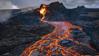 New Britain's volcanoes, the rage of the earth