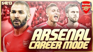 FIFA 16 ARSENAL CAREER MODE - S4E13 - EUROPA LEAGUE KNOCKOUT STAGES!