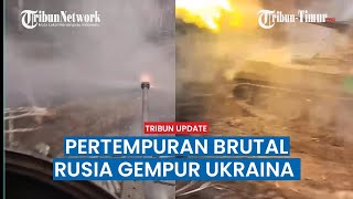 Pertempuran Sengit, Terminator Rusia Gempur Pasukan Ukraina Tanpa Ampun Banyak Gugur Sisanya Lari