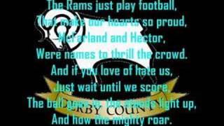 Derby County -  Steve Bloomer's Watching - With Lyrics