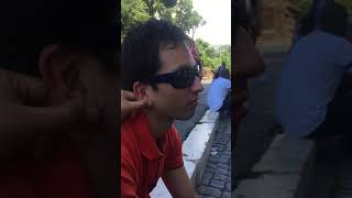 ear pulls Colosseum