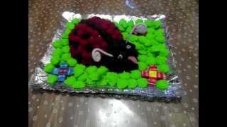 TARTA CHUCHES /GOMINOLAS/ORIGINAL CON FORMA DE MARIQUITA PASO A PASO (CAKE CHUCHES)