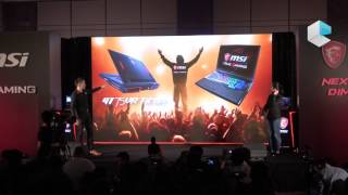 MSI Computex 2017 - MSI GT75VR Titan, MSI GE73VR Raider, MSI GS63VR Stealth