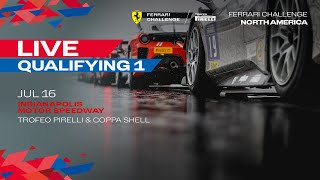 Ferrari Challenge North America - Indianapolis, Qualifying 1
