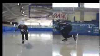 Short track speed skating, 5 basic techniques - Уроки шорт-трека (1). 5 основных техник шорт-трека