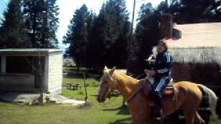 cabalgando