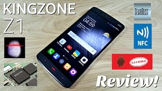 Kingzone Z1 - Full Review - MTK6752 - NFC - Fingerprint - 5.5" HD - 2GB/16GB - 3500mAh - 8MP/12MP