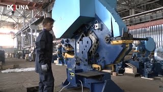 Видео-обзор механических пресс-ножниц. Завод КПО "Долина"