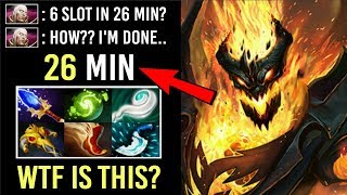 EPIC Pro Shadow Fiend How He Can Farm so Fast? 6 Slot in 26Min OMG Eul's Combo vs Invoker WTF Dota 2