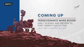 LIVE: NASA presents early science and preview to sample collection on Mars