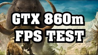 Far Cry Primal - GTX 860m GTX960M / gameplay / FPS TEST