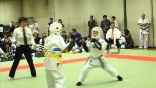 201111 大道塾　空道　格闘　空手　八王子大会 少年 b