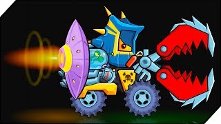 КОМБАЙН ПРОТИВ ВСЕХ - Игра Car Eats Car 3 Хищные машинки # 7 Игра для мальчиков