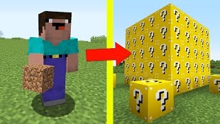 НУБ ПРОТИВ ЛАКИ БЛОКОВ В МАЙНКРАФТ 2 ! Мультик Майнкрафт Minecraft