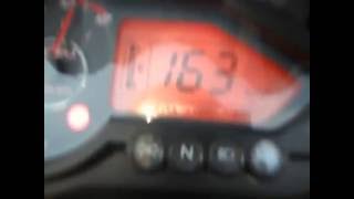 Pulsar 220F Top Speed Record -163kmph 2016