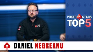 Top 5 Poker Moments - Daniel Negreanu | PokerStars