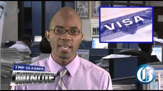THE GLEANER MINUTE... Visa waived for Chinese visitors.... Pastor wanted on sex charge...