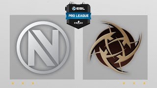 CS:GO - EnVyUs vs. NiP [Nuke] Map 2 - ESL Pro League Season 4 - EU Matchday 6