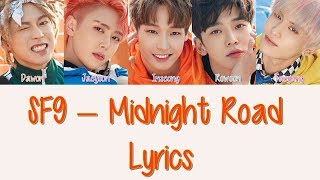 SF9  – Midnight Road [Hang, Rom & Eng Lyrics]