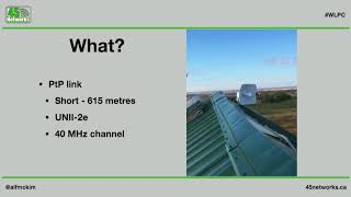 When a WLAN Pro starts a WISP | Steve McKim | WLPC Phoenix 2018