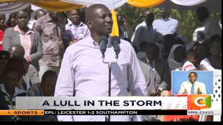Raila and Ruto share podium in Kisumu