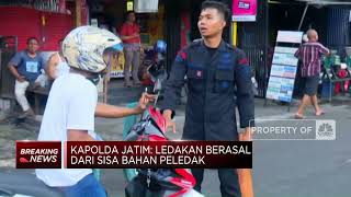 Ledakan Keras di Mako Brimob Surabaya