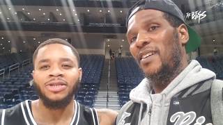 Providence guard Luwane Pipkins after the Friars 66-65 win over DePaul