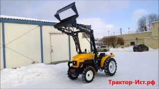 Трактор JINMA JM-244+челюстной фронтальный погрузчик