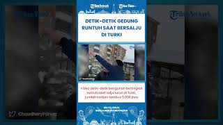 SHORT | Video Detik-detik Gedung Runtuh saat Salju Turun di Turki, Korban Tewas Tembus 5.000 Jiwa