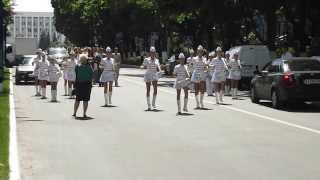 Барабанщицы ансамбля Рум'янок