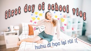 [VLOG] ?MỘT BUỔI SÁNG CHUẨN BỊ CHO NGÀY ĐẦU TRỞ LẠI TRƯỜNG NHEEE ?✏️ Back to School hoyyy | Diane Le