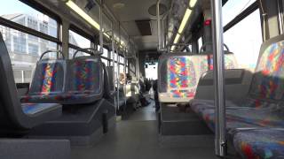 Columbia Shuttle (Academy Bus) : On Board NovaBus LFS #2117 (MetLife Stadium Shuttle)