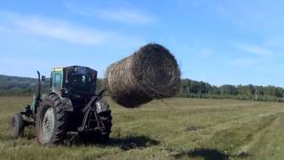 т 40 самодельный быстросъёмный погрузчик рулонов